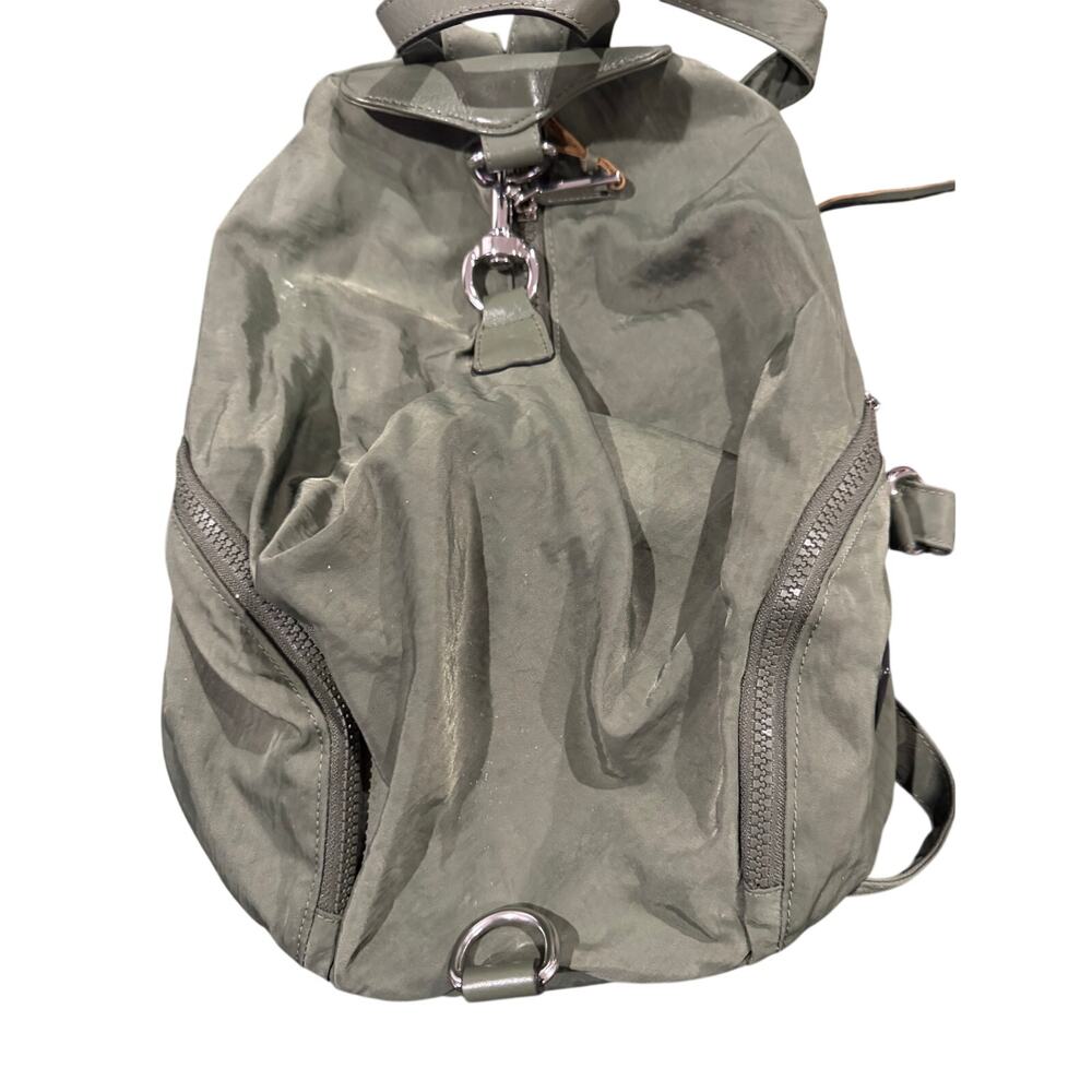 Rebecca Minkoff Army Green Nylon Small Travel Backpack
